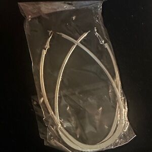 Silver Hoop Earrings